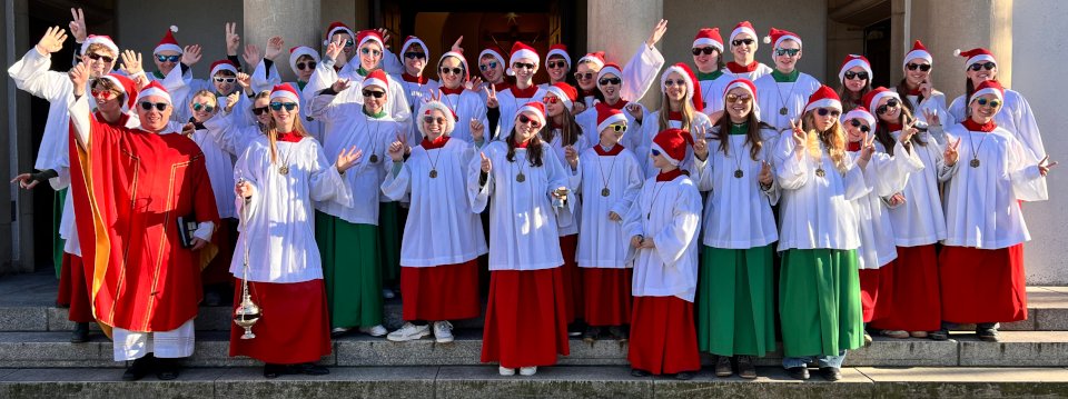 Gruppenfoto mit Winkiwinki